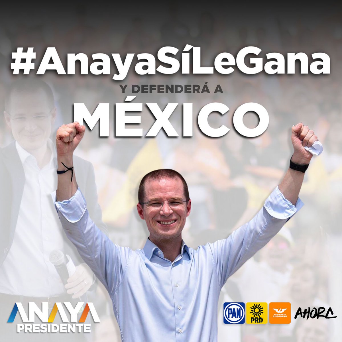 Ricardo Anaya es único que puede ganarle al “Innombrable II” y a sus ideas anacrónicas. La decisión está entre alguien que vive anclado en el pasado y alguien que mira de Frente al Futuro. #AnayaSíLeGana