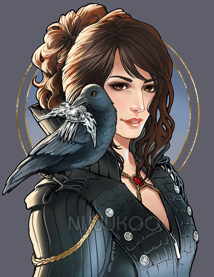 I would sell my soul to get an Episode Crowe &amp; Libertus. Crowe deserves so much more *_* #FFXV