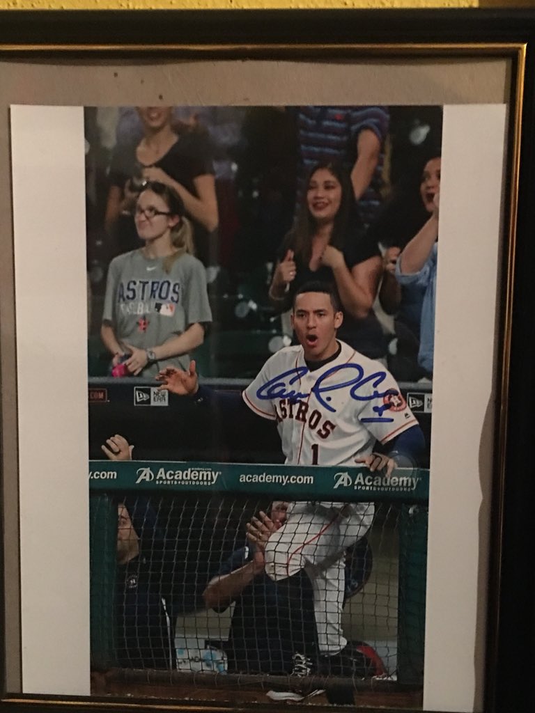 EricaSyptak's tweet photo. I am an ultimate @astros fan because I have the @TeamCJCorrea autograph picture of him and I, an autograph ball by Craig Biggio (my idol), and an autograph baseball by some @astros players. #ULTIMATESWFANNTX @blummer27 @ATTSportsNetSW @JuliaMorales @RealToddKalas @RyGo_17 https://t.co/VJuWM081ai