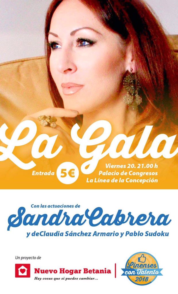 SandraCabrera__'s tweet photo. Buenas familia!!!

Mañana estaré colaborando en la Gala Linenses con Talento 👏🏻👏🏻👏🏻

Os espero a tod@s!!! 💋💋💋
#lalinea #mipueblo https://t.co/YUuBZxU4HI