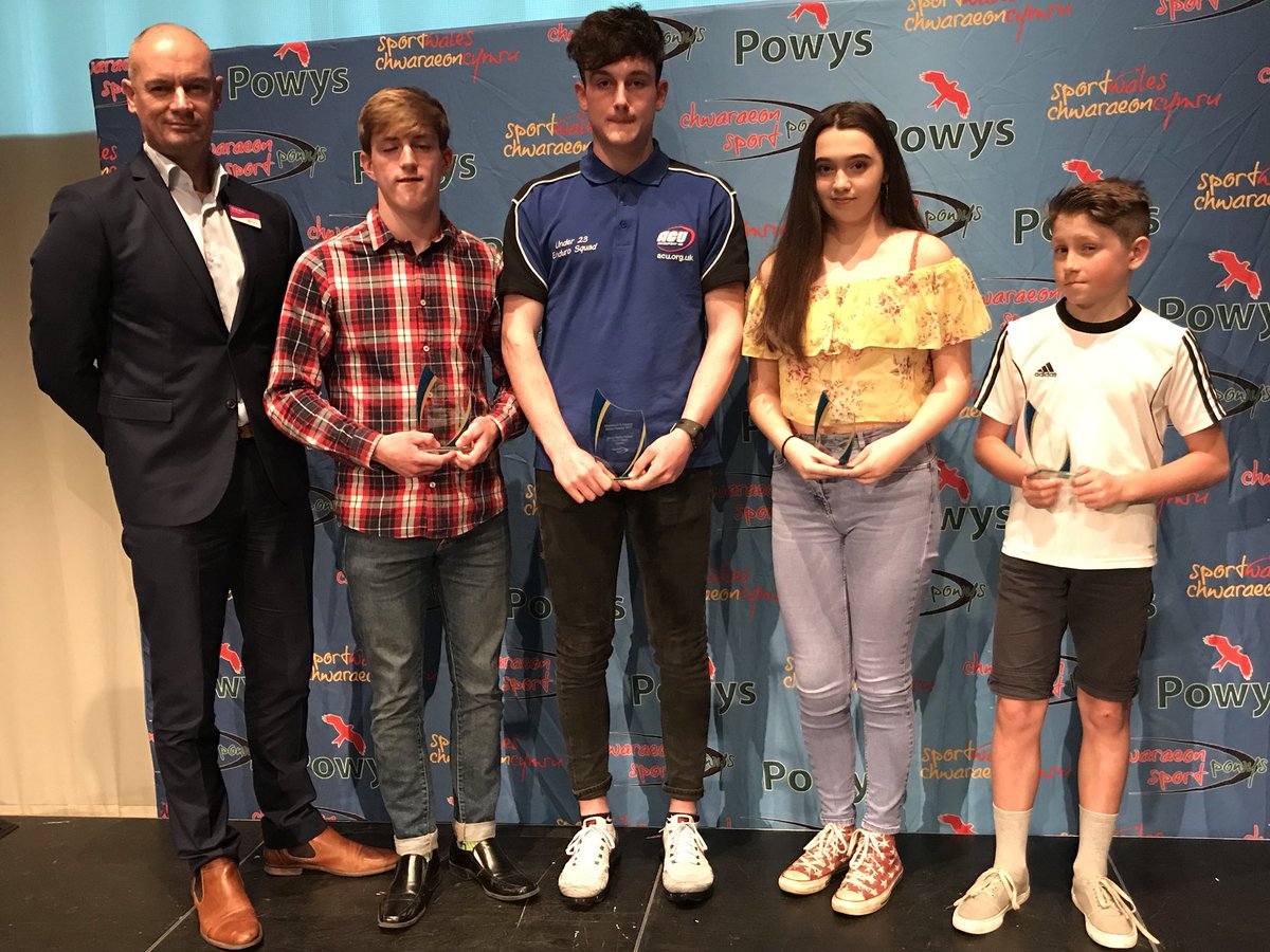SportPowys's tweet photo. Winner of 14-18 Sports Personality of the Year is Alex Walton presented by @gwynopowys https://t.co/agWwTuLEnS