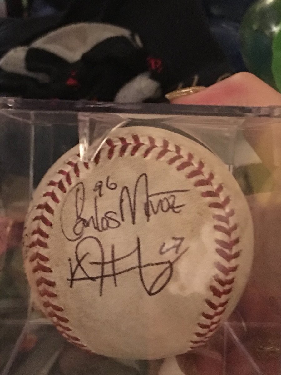 EricaSyptak's tweet photo. I am an ultimate @astros fan because I have a baseball autograph by the pitchers in the bullpen when I went to a game for my 20th birthday. @ATTSportsNetSW @JuliaMorales @blummer27 @RealToddKalas @RyGo_17 @ #ULTIMATESWFANNTX https://t.co/mtRN3wWqcb
