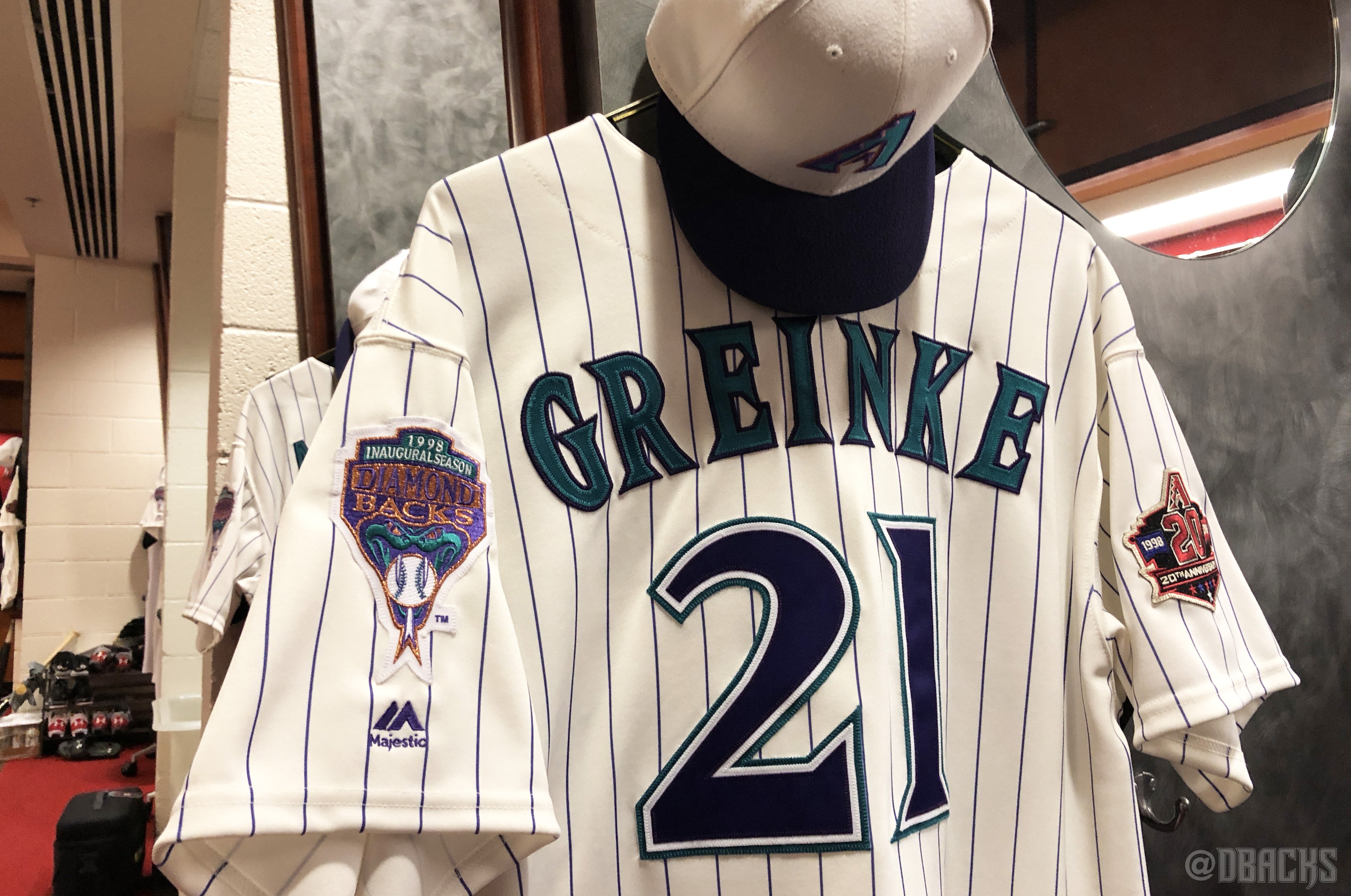 arizona diamondbacks 1998 jersey