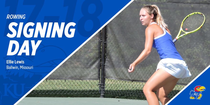 We’re excited for Ellie Lewis to join the #KUrowing family!