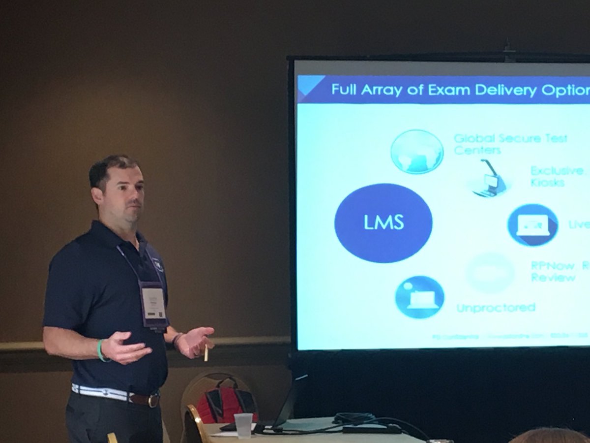 PSIServicesLLC's tweet photo. Brendan Bellefeuille presents on Safe, Smart & Secure Online Proctoring at OLC Innovate 2018. #OLCInnovate #psiEDU #EDUInfluencer https://t.co/niybLfzNvD