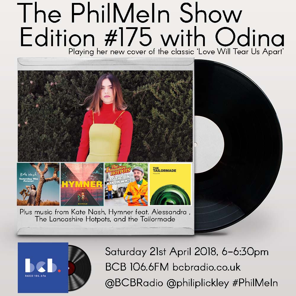 Back on <a href="/bcbradio/">BCB 106.6fm</a> Saturday at 6pm with a new interview with <a href="/odinamusic/">Odina</a> plus brand new music from <a href="/katenash/">Kate Nash</a>, <a href="/hymnermusic/">HYMNER</a> feat. Alessandra, @thehotpots and <a href="/thetailormade/">The Tailormade</a> bcbradio.co.uk
