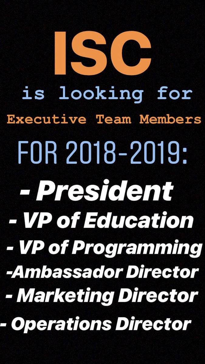 ButlerU_ISC's tweet image. We are searching for new team members to help with outreach and programming. Apply at the link in the bio before Wednesday, April 25. 🎉