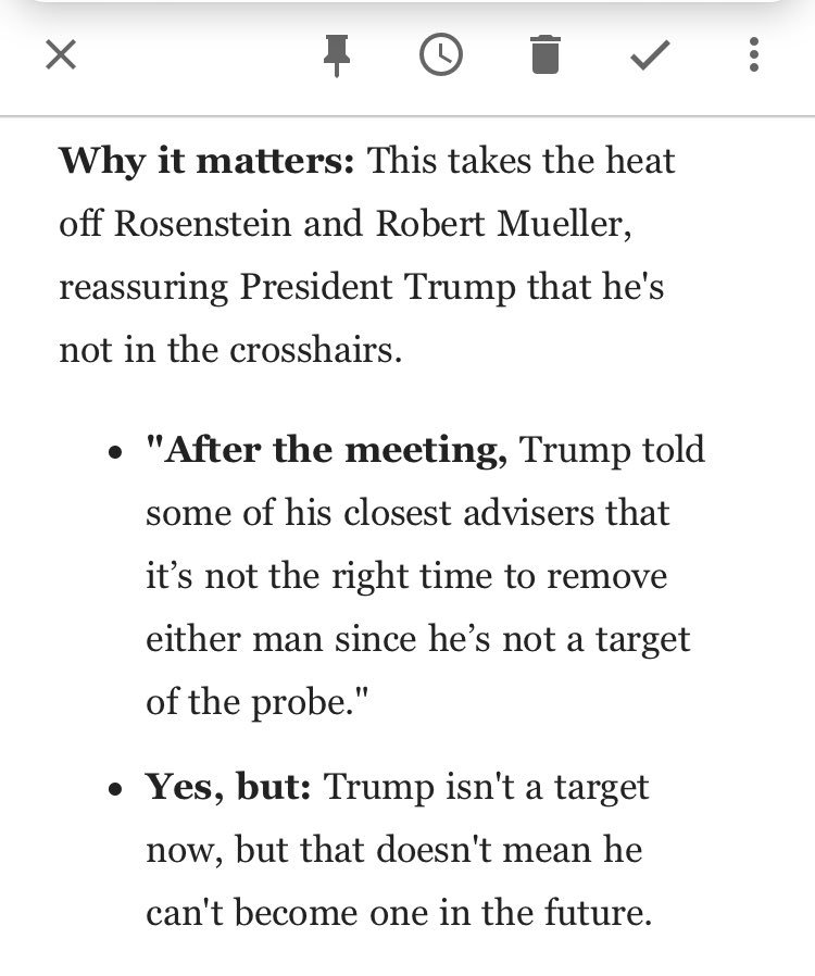 danpfeiffer's tweet photo. Trump is admitting his intention to obstruct justice if the situation calls for it. This should be the biggest story in the land. https://t.co/ZbwGggmzy2