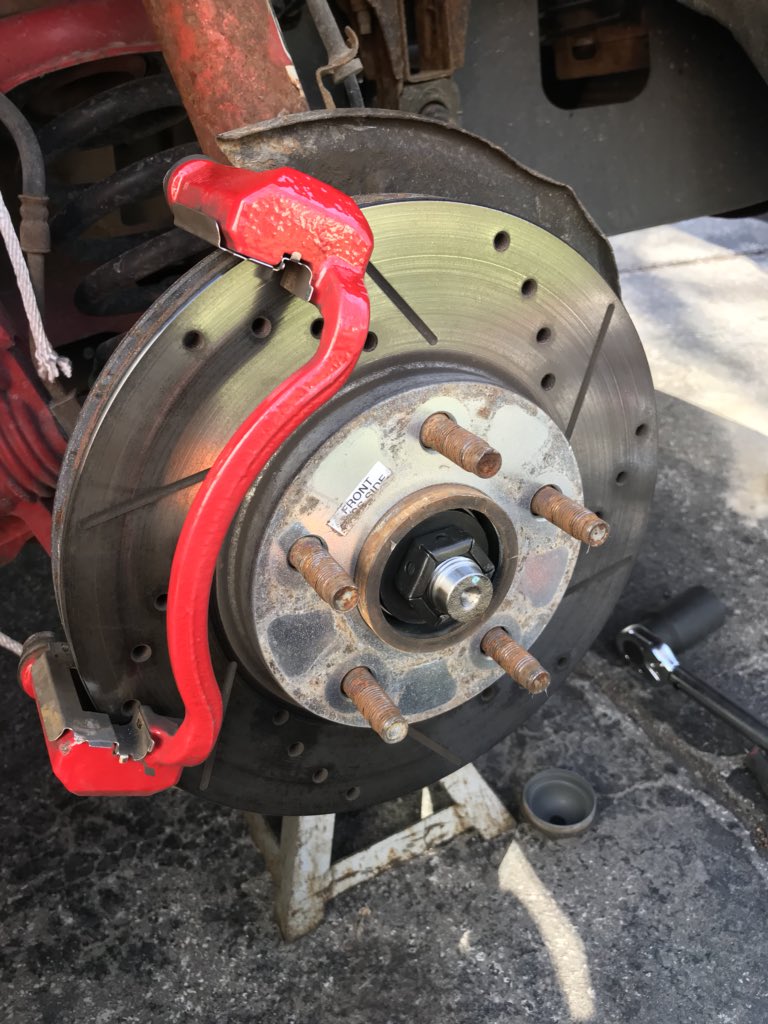 Ninja_with_no_L's tweet photo. Decided to do a bit more than just the Wheel Hub Bearing... new belt, new battery hold down, new air filter, and about to do a new fuel filter.
Getting the car ready for spring.
#JustCarThings https://t.co/rcoVh4KT6C