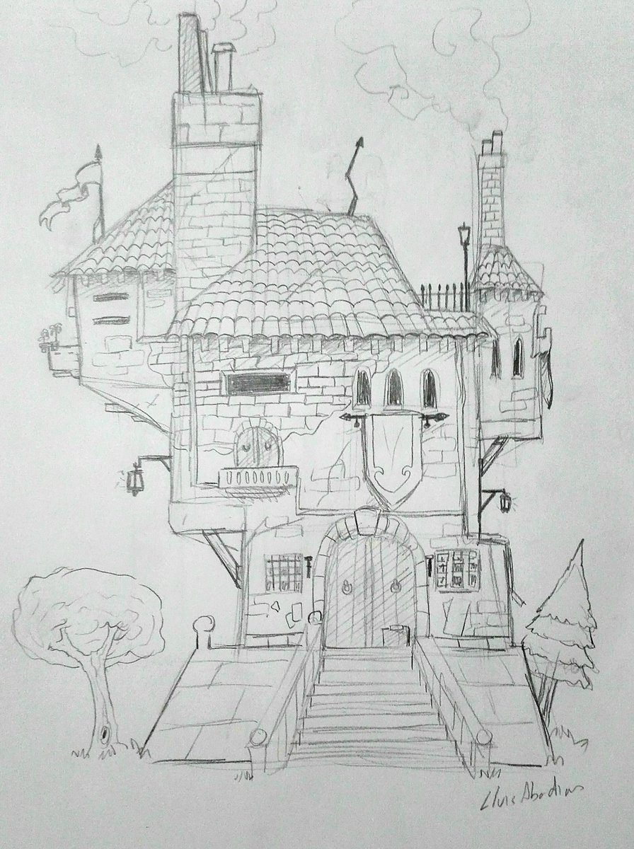 I like to think that somewhere there's a #DM showing their #dnd players my art as a reference for their story.
One of these things that makes an artist smile.

#dnd5e #ttrpg #happyartist #weirdhouse #sketch #nerdstuff