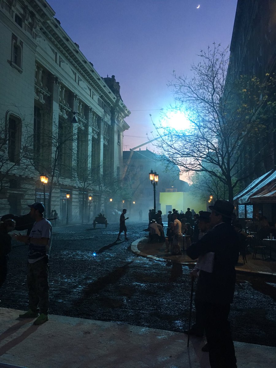 Tournage à Budapest #radioactive @samriley_org @rosamundpike1 @MarjaneSatrapi @STUDIOCANAL