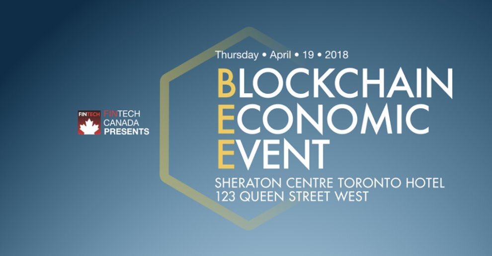 VeriBlock's tweet photo. #VeriBlock is having a great time here at the #BlockchainEconomicEvent . Thank you to @SunnyStartups, @Fintech_Canada and team for running an awesome event. Don't miss out on our CEO @JustinFisherX who will be speaking on a panel at 7:45pm EDT on the topic of Scaling + Privacy. https://t.co/oSc4M0fvPl