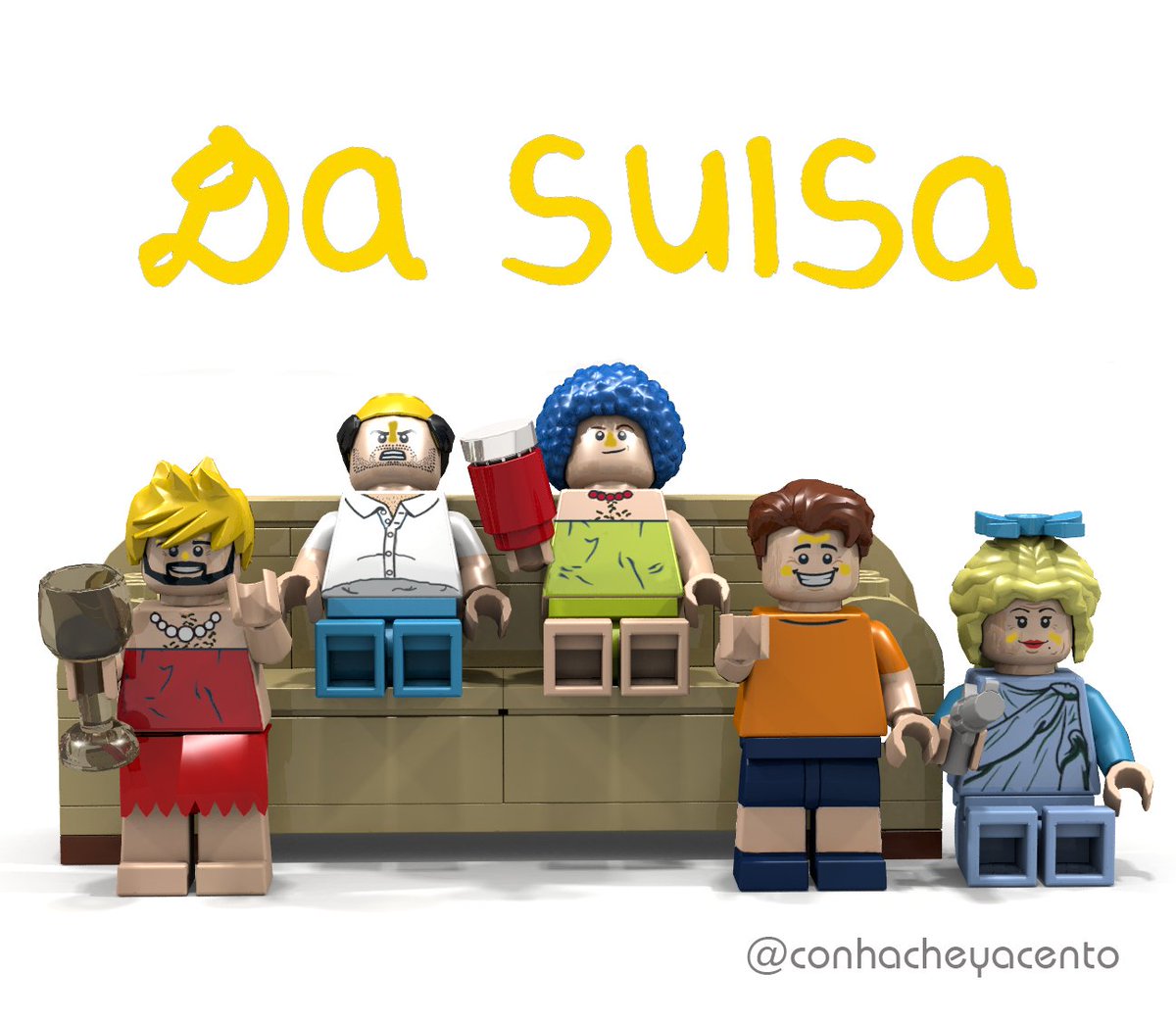 conhacheyacento's tweet photo. ¿Qué día se celebra hoy? ¿El día de #LosSimpson o el día de #DaSuisa? La parodia de @vengamonjas es tan fiel a la serie original que me cuesta diferenciarlas.
#lego #minifigures #afol #legohomenaje #hansbricksteen #vengamonjas #simpsonsday #dahoma #lamorgan #grassebort #laisy https://t.co/A2n74xKCxm