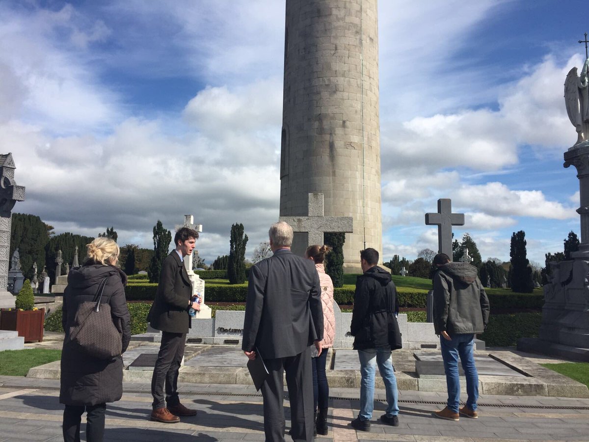 MeithealIreland's tweet photo. Thanks to Niall and Ann for the tour around @glasnevin with some buyers on our half day tour of Dublin #Meitheal2018 https://t.co/6j9Ota2a4a