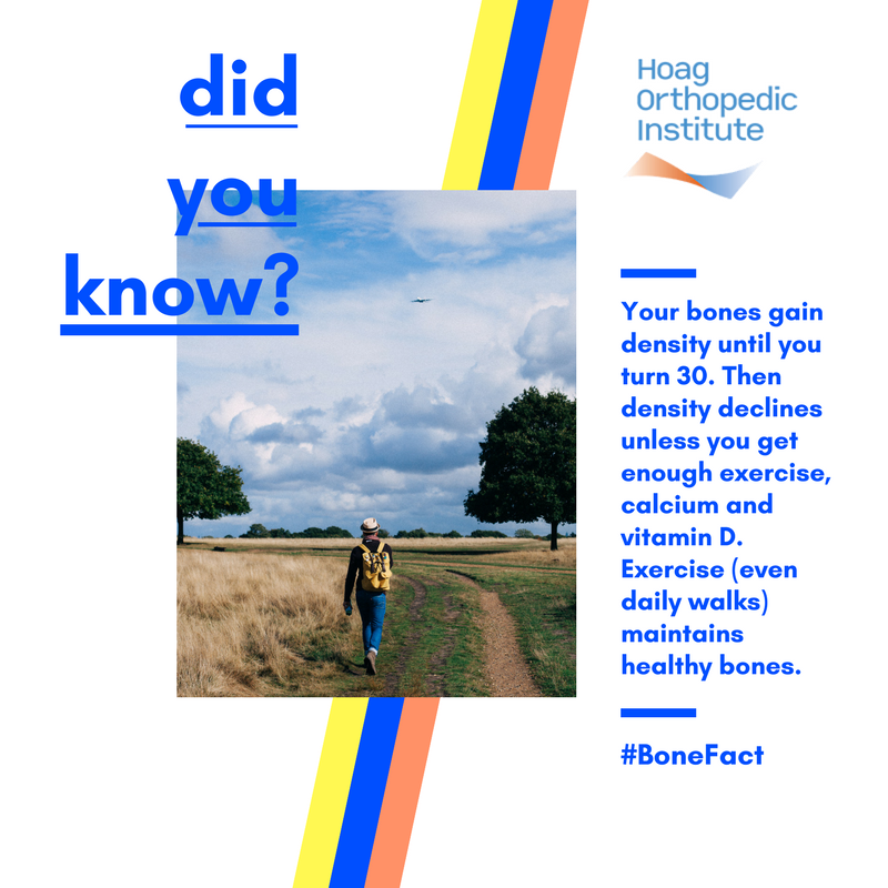 HoagOrthopedic's tweet photo. Did you know? #BoneFact #HoagOrthopedic #HOI https://t.co/3UNfY1Q5Kf