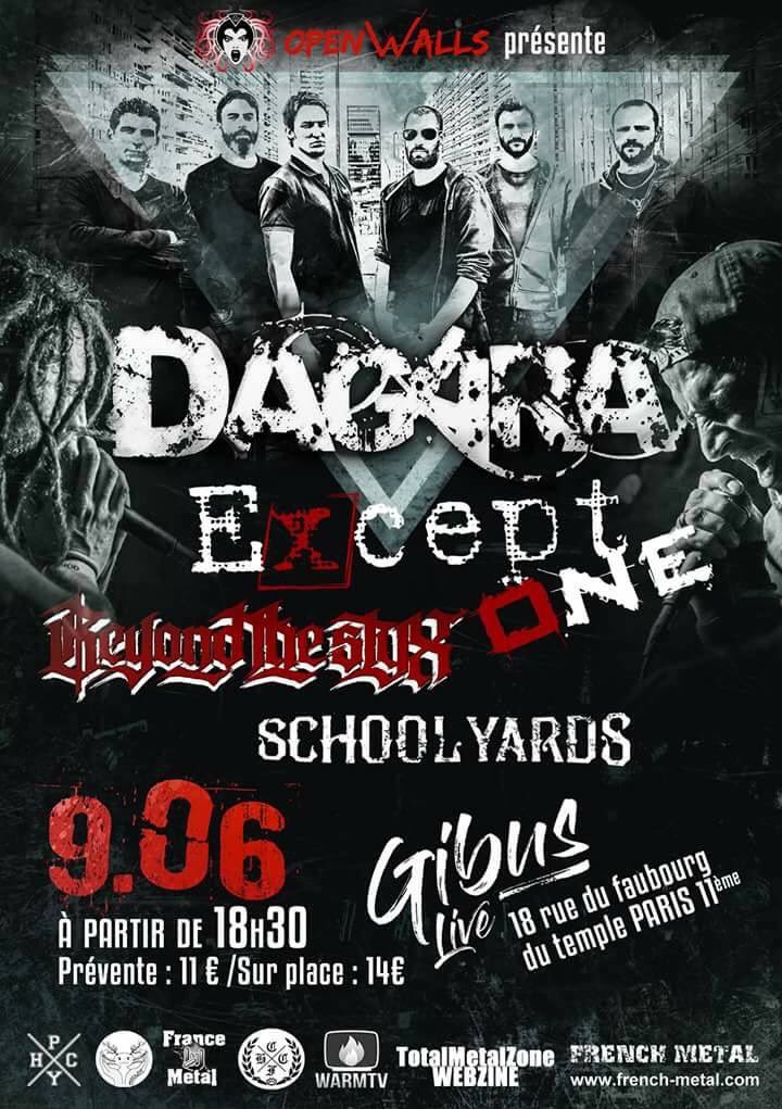 DagaraOfficial's tweet image. 9.06. Paris. Baston général 
.
#dagara #reminiscence #concert #live #stage #show #tour #gig #metal #frenchmetal #metalbands #thrashmetal
