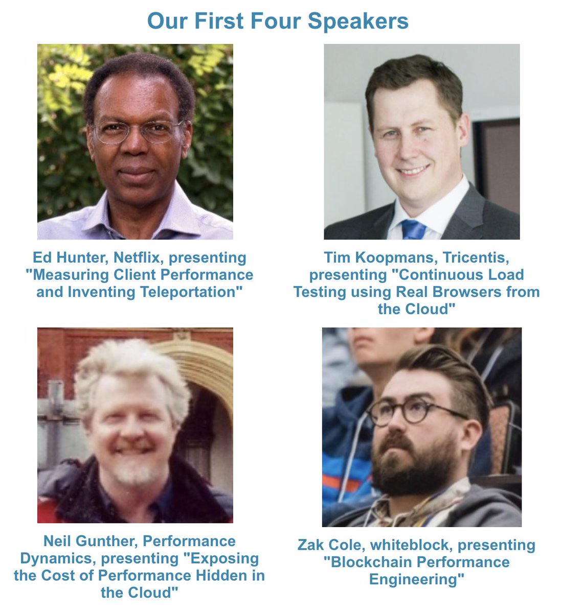 cmgnews's tweet photo. Announcing the First Four Speakers for cloudXchange Virtual Conference: https://t.co/UKGpsrvyju #cloudxchange2018 #datacenter #security #DevOps #cloud #mainframe #infrastructure #digitaltransformation #cmgnews #performance #AI #capacity #speakers https://t.co/pWhPypXgUa