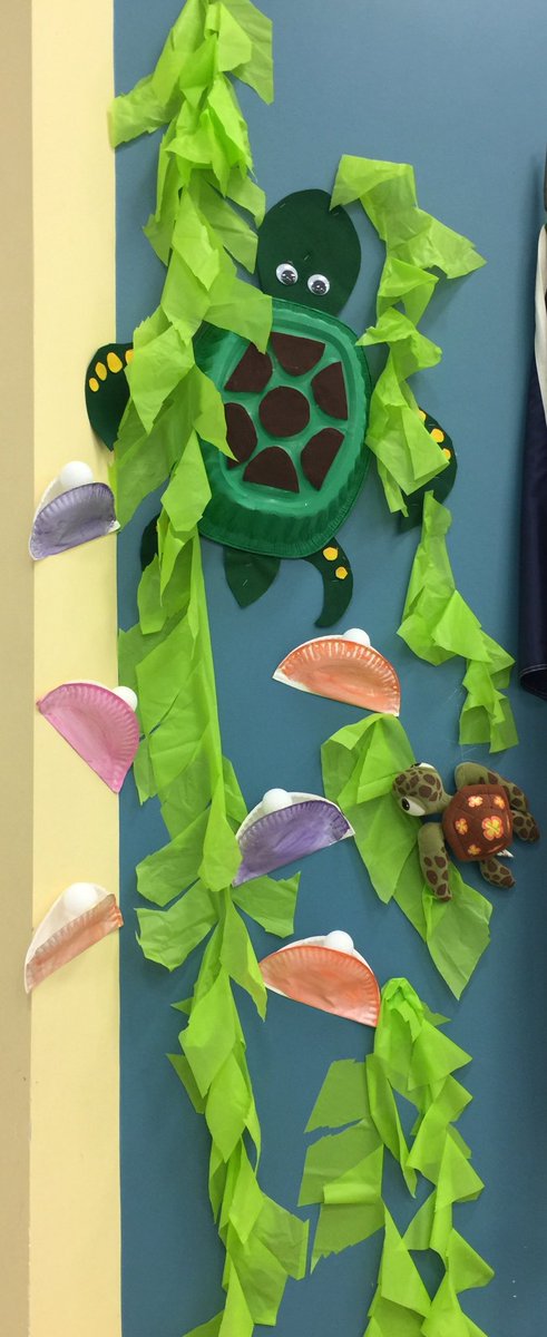 BlueJayArt_OCE's tweet photo. The stage is set for our kindergarten program tonight @OysterCreek_ES. Mr. Crabtree is ready for his role as the great white shark. @FortBendISD #kinderprogram #undertheseaart #oceoutclassrocks #teamworkmakesthedreamwork https://t.co/ae85XW6xTf