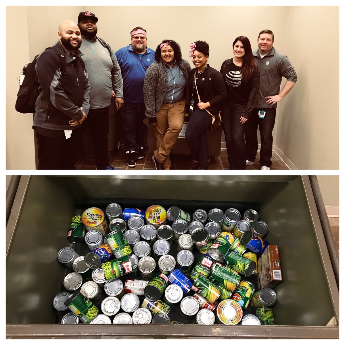 DanBrechbill's tweet photo. Our team members came through today! Part of our crew organized an awesome donation to the @ATTPioneers as part of our 1st Quarter Recognition Event. Thank you to everyone that contributed to this great event! #NOHLimit #OHPA #LifeatATT #AT&TPioneers https://t.co/19xTyZicuO