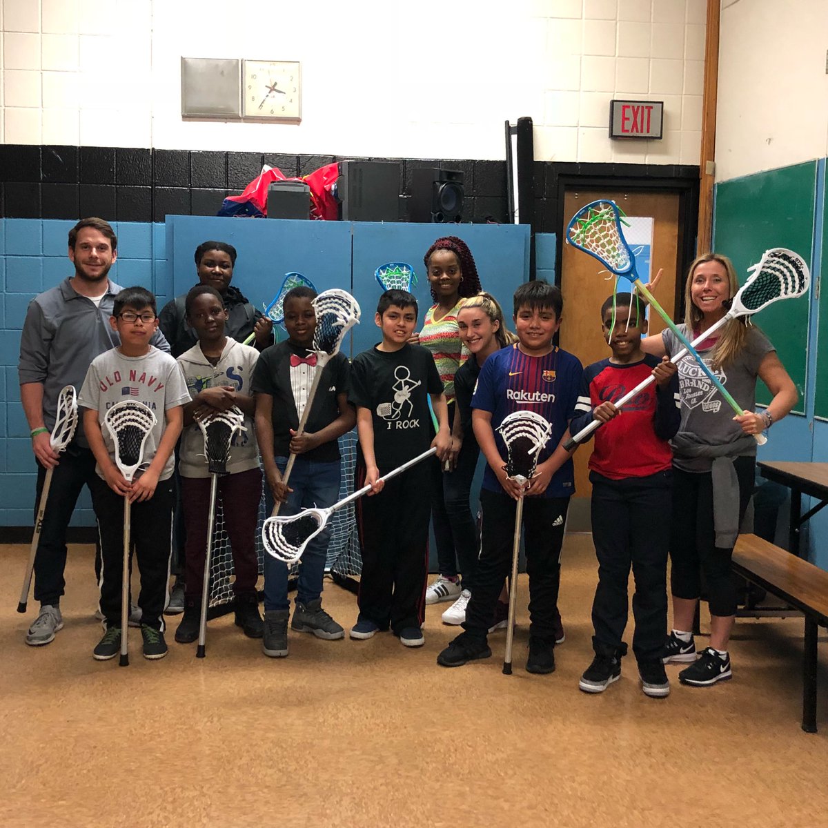 Second day of Lacrosse practice at MLK Middle School. The team is growing each day. #buildingabrighterfuture #hardhatnation <a href="/Asbury_ParkSD/">Asbury Park Schools</a>