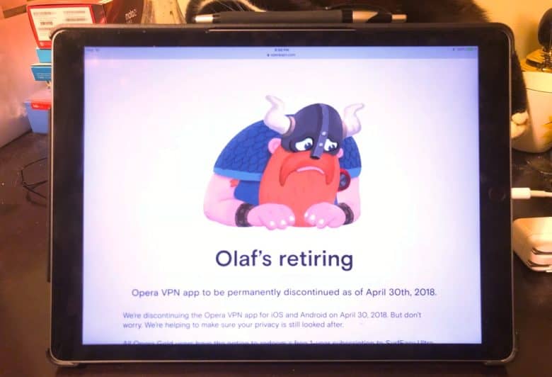 raqamitv's tweet photo. شركة Opera تُعلن عن إغلاق تطبيقها #OperaVPN على هواتف اندرويد و iOS يوم 30 إبريل الجاري.
دون توضيح لأسباب هذا الإغلاق. https://t.co/NVOCiNFJmy