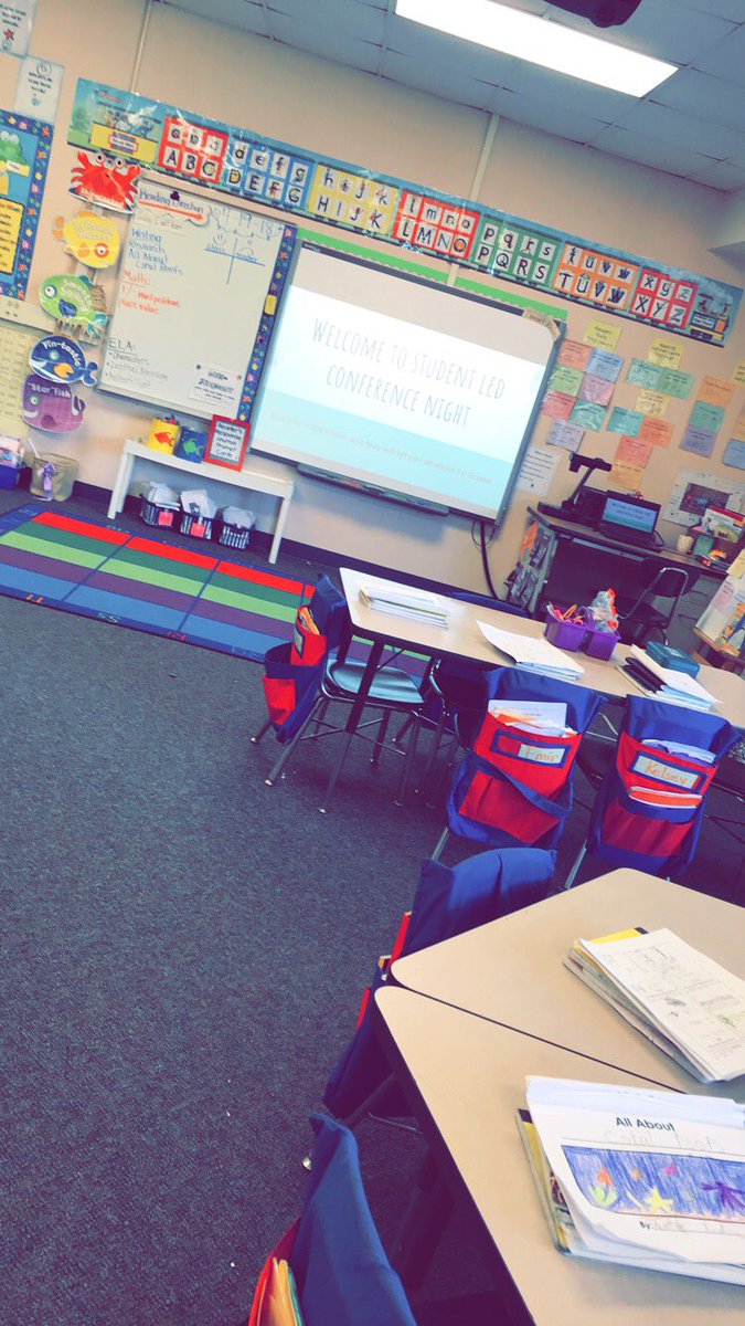 What an awesome Studen-Led Conference Night! Loved seeing these 1st Grade Smarties shine and show off their work to their families!