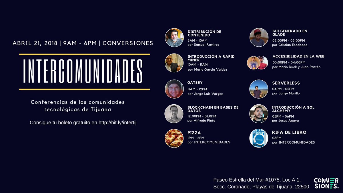 mhcornejo's tweet photo. El próximo sábado es el evento intercomunidades, esta vez será en playas de tijuana con @ConversionesCom #intertij https://t.co/g6FBXcffkc