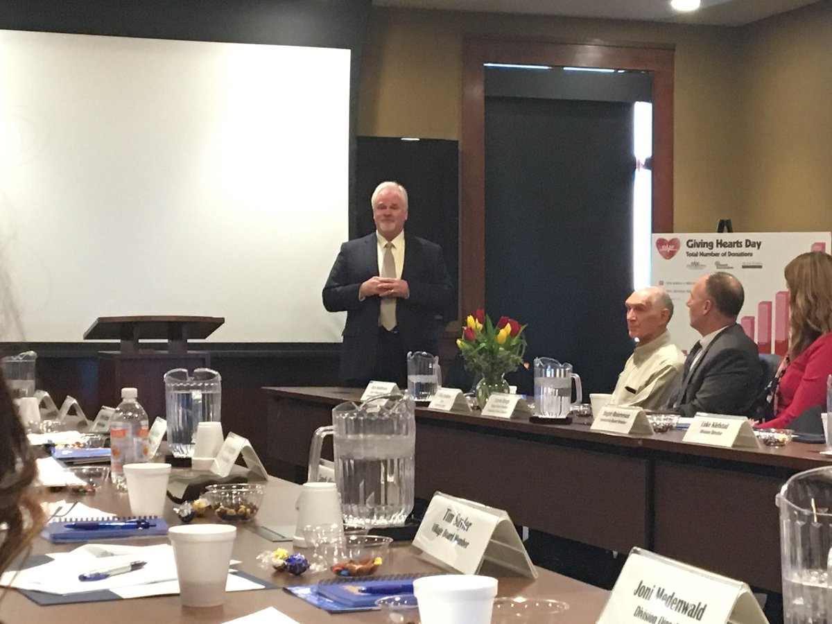 VillageFamily's tweet photo. Our new President and CEO Jeff Pederson addresses our Joint Annual Meeting #BeTheVillage #dmftoday https://t.co/nHYHDot1tB