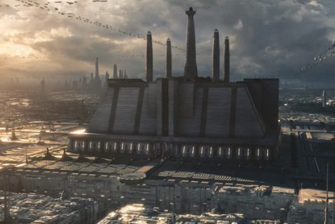 grupofernandezv's tweet photo. Este #StarWarsDay lo celebramos disfrutando de su arquitectura, este universo está lleno de una gran variedad de arquitectura fascinante, que va desde antiguos templos hasta ciudades flotantes futuristas, como El Templo Jedi... https://t.co/x3GchdY0VM