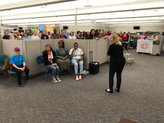 1Stormin1Norman's tweet photo. The Town Hall meeting was presented in a Sports Broadcast ππβΎοΈ theme. It was great way to relay team statistics & center standings.
#reppinnorman #LifeatATT #ThisIsUs https://t.co/lLwPvfhW9f