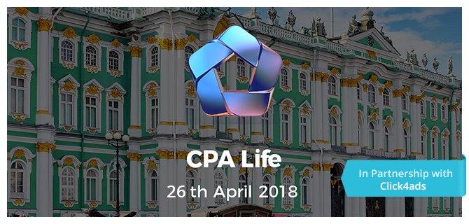 click4ads_'s tweet photo. Just a few days for CPA Life! This April 26th, St Petersburg will be full of Performance Marketing professionals. You don't wanna miss it! Buy your tickets here: https://t.co/CdZUEljVF6 #StPetersburg #Click4ads #CPALife #CPA #OfferDirectory #Affiliates https://t.co/QmigJnCLE5