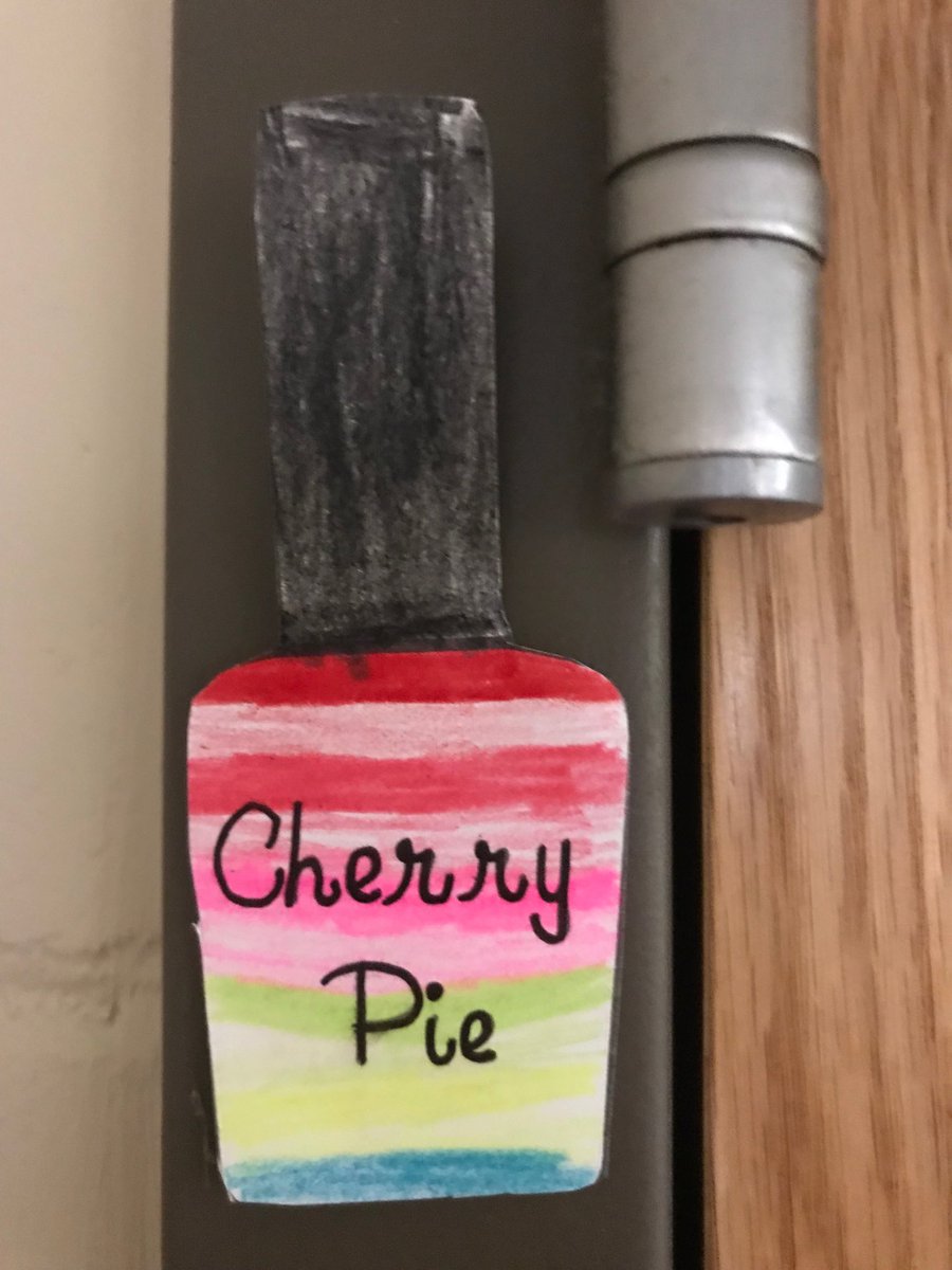 AuthorWeeks's tweet photo. Honey door border made of nailpolish bottles https://t.co/bgc7S5otfx