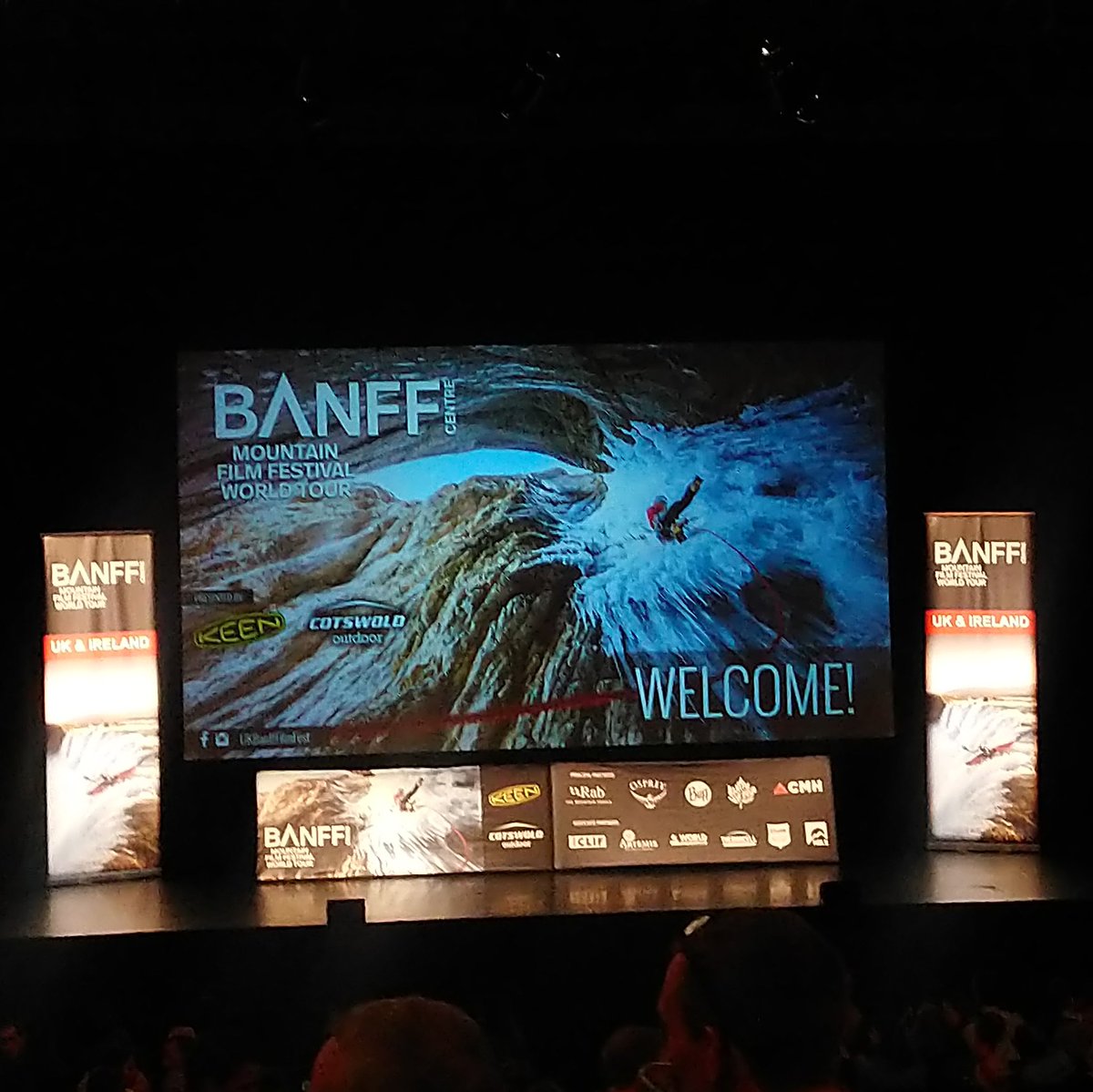 Banff! Always great! Fave films this year 'Into Twin Galaxies' and 'Edges' #banffmountainfilmfestival #Banff <a href="/UKBanffFilmFest/">UK Banff Film Fest</a> 🏔️