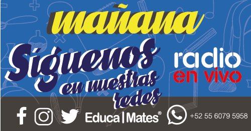 EducaMates_mx's tweet photo. El tema de hoy: "El binomio Comunidad-Escuela, empoderando la educación a través de la tecnología" Síguenos en nuestras redes sociales. Nos encuentras en Facebook, Instagram y Twitter como Educa Mates. https://t.co/z2khTfRVR7