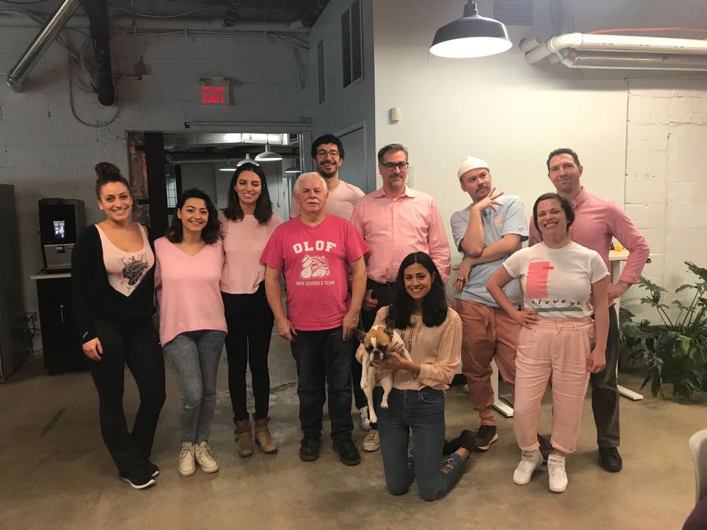 Canadian SafeSchools (@cndnsafeschools) on Twitter photo #Throwback to when CSSN and <a href="/AcmeWorks/">Acme Works</a> participated in #wearpink day. We wanted to remind each other to think twice before posting or saying something negative because when it comes to kindness you do have to think twice. ππ #Throwback to when CSSN and <a href="/AcmeWorks/">Acme Works</a> participated in #wearpink day. We wanted to remind each other to think twice before posting or saying something negative because when it comes to kindness you do have to think twice. ππ