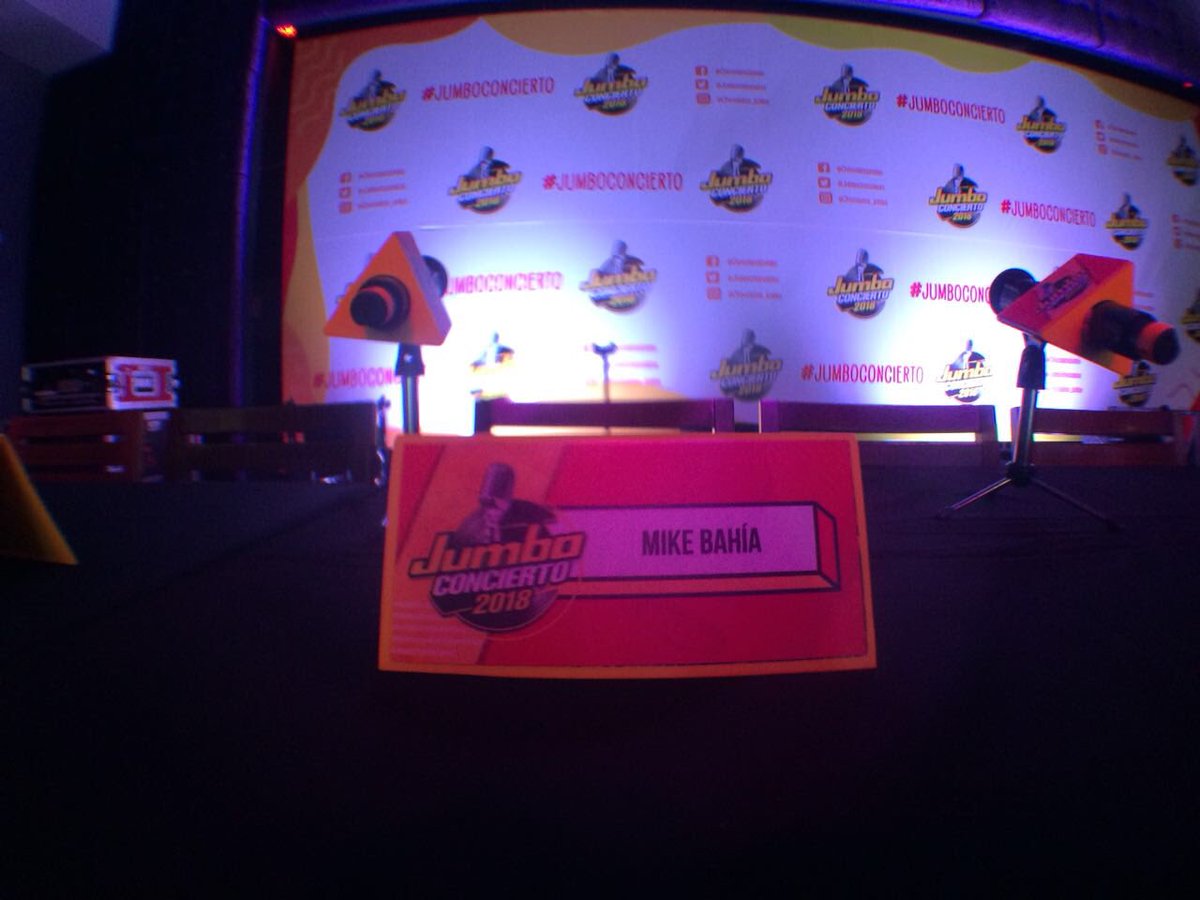 JumboReporteros's tweet photo. ¡Estamos listos para la rueda de prensa del #JumboConcierto!
🤩😍 ¡Pendientes! ⚡️#JumboReporteros https://t.co/gocdEVSVCe
