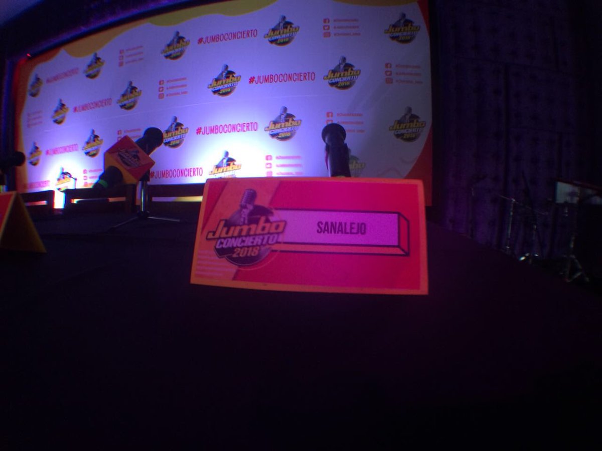 JumboReporteros's tweet photo. #RuedaDePrensa #JumboConcierto #JumboReporteros https://t.co/QabaSbxeZy