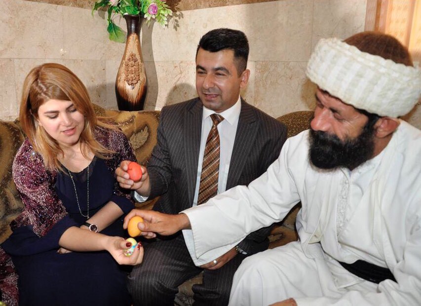 Liza_kakei's tweet photo. Happy Yazidi New Year (Çarşema Sarê Salê) to all our Yazidi friends all over the world. Wish you all the happiness And peace.
#Lalsh
#Kurdistan https://t.co/XRApnG2P7j