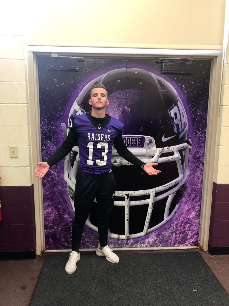 quinndemps's tweet photo. Blessed to Announce I’m Committed to the University of Mount Union ⚔️☔️ https://t.co/PpGINyqx8R