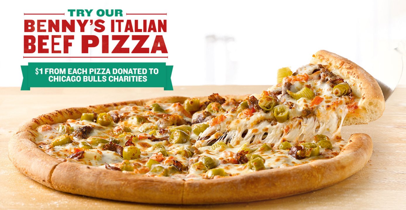 Papa John S Chicago On Twitter Do Your Part And Help The Chicagobulls And Papa John S Of Greater Chicago Give Back To The Community With A Benny S Italian Beef Pizza Https T Co A5wkdniuhg