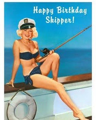 Ourdreamtime's tweet image. Holy Ship it's your birthday and you thought I forgot a-boat it 💙⛵️💙 ... #dreamtimesail #happybirthday #coskipper ift.tt/2HEpscf