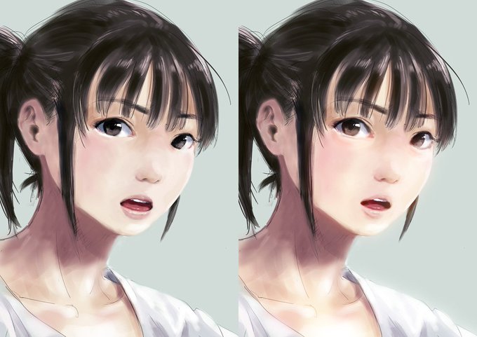 涙袋は重要という記事を見たので目と、ついでに口を修正してみた。涙袋は老けた感じがするから好きじゃなかったんだけど、その記事で芸能人の写真の涙袋を消してて、すごいのっぺりした別人になってたのでちょっと思い直した。 