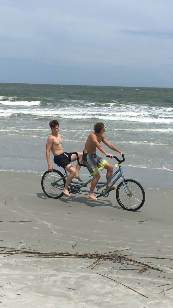JackPatton20's tweet photo. Happy birthday to my bestfriend. Can’t wait to play you next year. We’ll always be tandem bros. Love you man #onions @SiglerEvan https://t.co/SOsu1dKJY7
