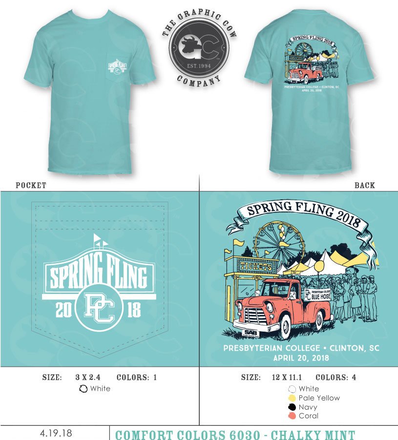 pc_sab's tweet image. Order your Spring Fling 2018 Shirt today! ONLY $14.50
Order closes Monday, April, 23rd at 11PM.

Link:  goo.gl/Dt86ch
•
•
•
#PCSpringFling #PCBluePride #PCSAB #BlueHose #PresbyterianCollege #ononPC #ScoHose