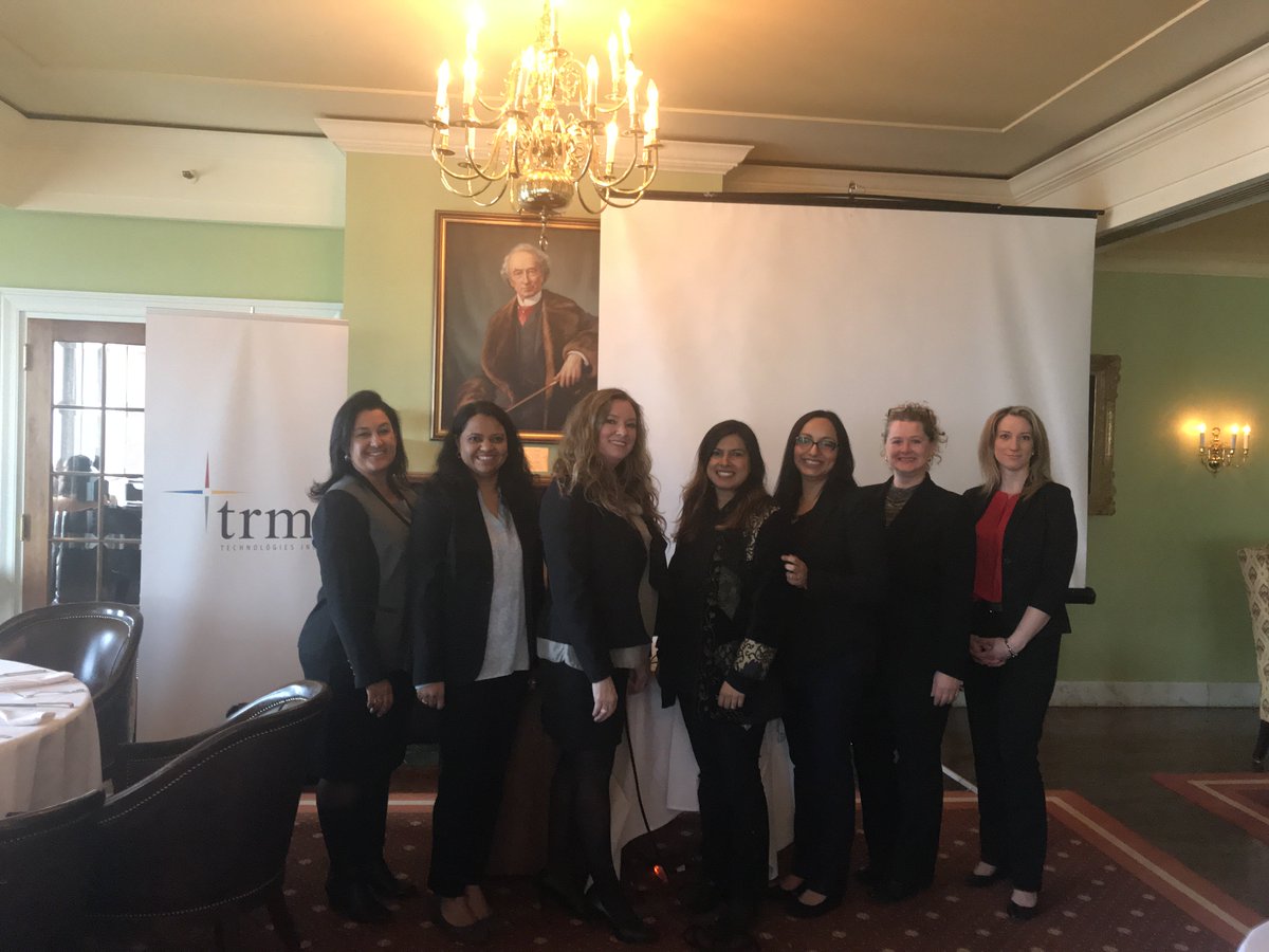 TRMTechnologies's tweet photo. Check out the ladies of TRM Technologies Inc. at our March Lunch &amp; Learn! We've got a pretty incredible team, and we thank our lucky stars that they spend each day helping make us better! #TBT https://t.co/sy5jYQabDc
