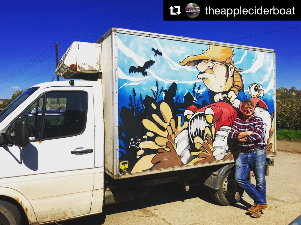 Great to now have <a href="/AppleCiderCo/">The Apple</a> stocking our Raspberry and Blackcurrant Cider! It’s well worth a visit especially with this fine weather.  #CiderBar #Bristol #Somerset
