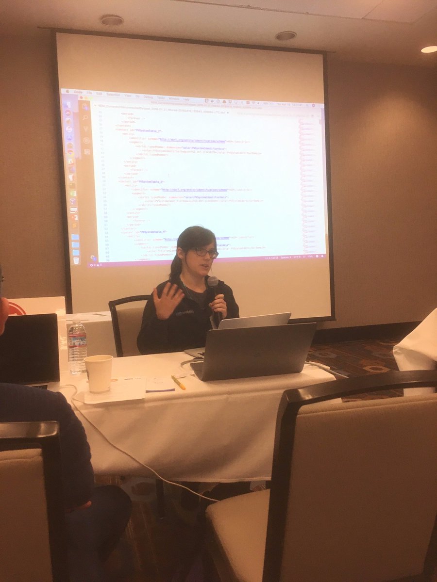 kwhanalytics's tweet image. Our teammates @kelliotttt &amp;amp; Jono doing a live demo of the Solar Data Translation Platform at @ENERGY's #OrangeButton Developer Conference! #Solar #DataStandards #SolarDataTranslationPlatform