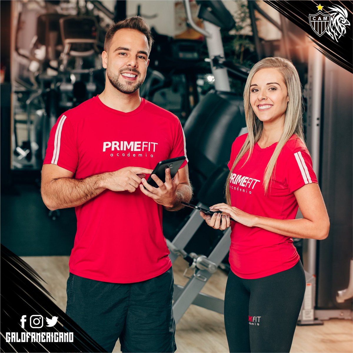 galofamericano's tweet photo. Você sabia que a @academiaprimefit é a academia oficial dos nossos atletas?
A Prime Fit é nossa patrocinadora e acredita neste esporte que está cada dia maior no Brasil. Quer treinar com os jogadores do GALO FA? Então #vempraprime @academiaprimefit https://t.co/jKb8YqtAQk