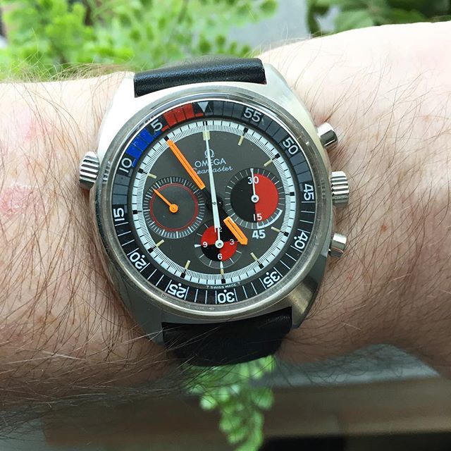 Calibre1040's tweet photo. Omega Seamaster Chronograph ref. 145.019 cal.861, early 70s. 😎 #Seamaster #seamasterchrono #soccertimer #145019 #cal861 #watchfam #watchoftheday #watchesofinstagram #instawatch #dailywatch #wristwatch #watchcollector #watchnerd #reloj #montres #uhr #… https://t.co/UgNaFyz5WQ https://t.co/Te7EwhGkbQ