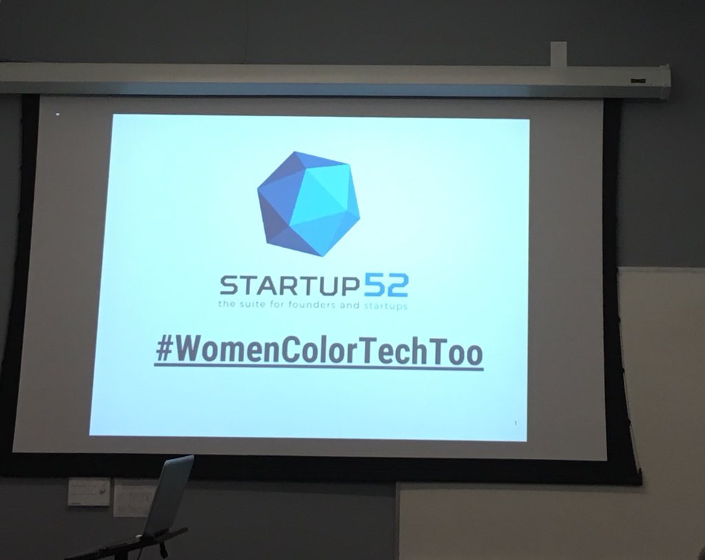 StartUP52X's tweet photo. We’re excited to kick off #WomenColorTechToo! We have a great evening planned with inspirational speakers. 👩🏽‍💻👩🏾‍💻👩🏿‍💻 https://t.co/NXVpcVJ2OR